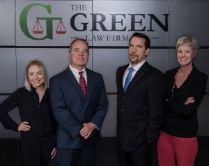 The staff of the Colorado Springs personal injury firm the Green Law Firm, P.C.